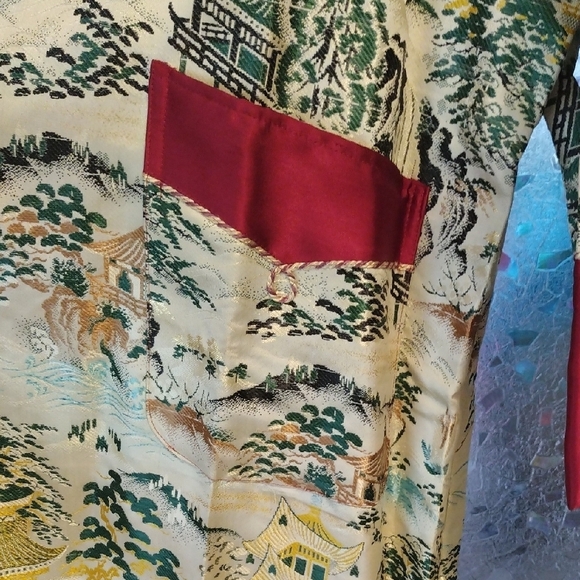 Vintage Japanese Smoking Jacket - Picture 7 of 17